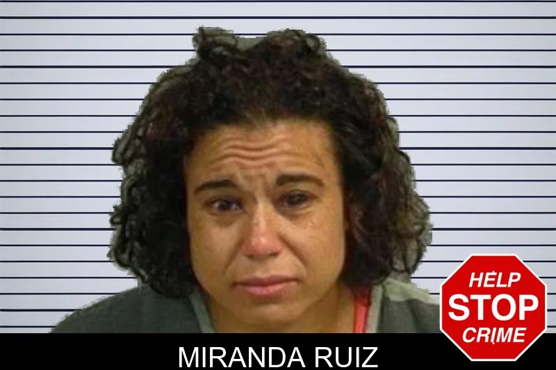 Miranda Ruiz mugshot