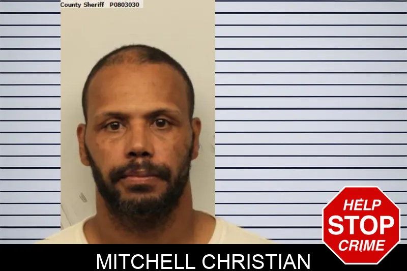 Mitchell Christian mugshot