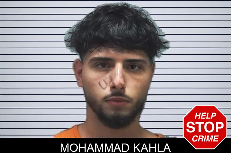 Mohammad Kahla mugshot