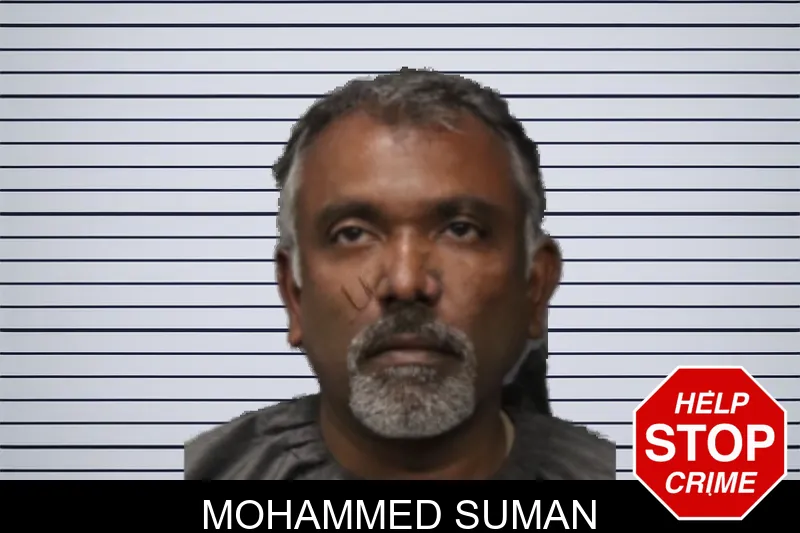 Mohammed Suman mugshot
