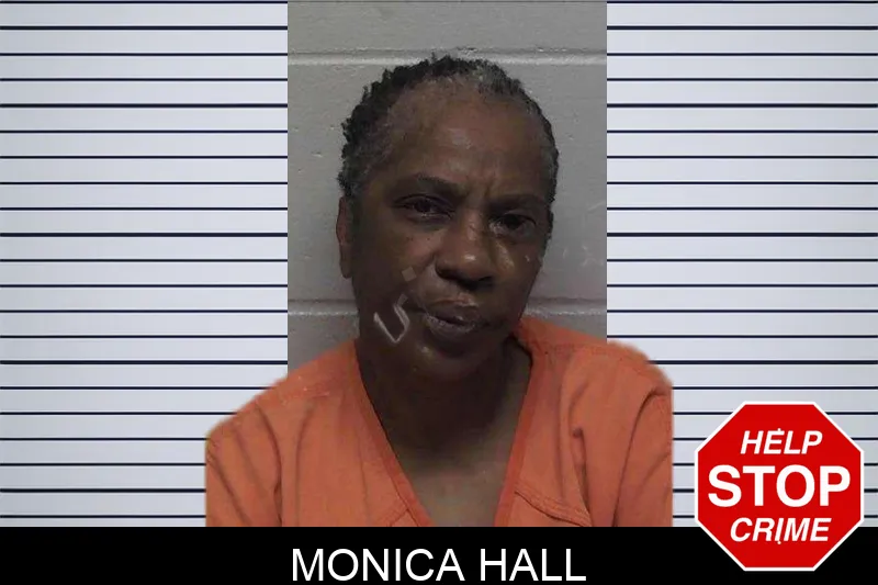 Monica Hall mugshot
