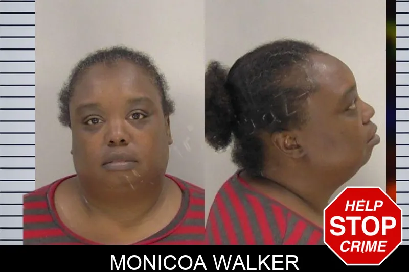Monicoa Walker mugshot
