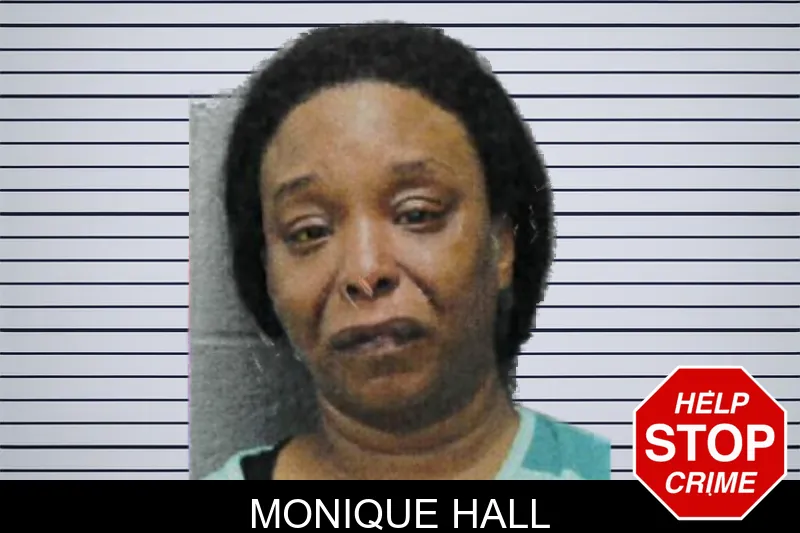 Monique Hall mugshot