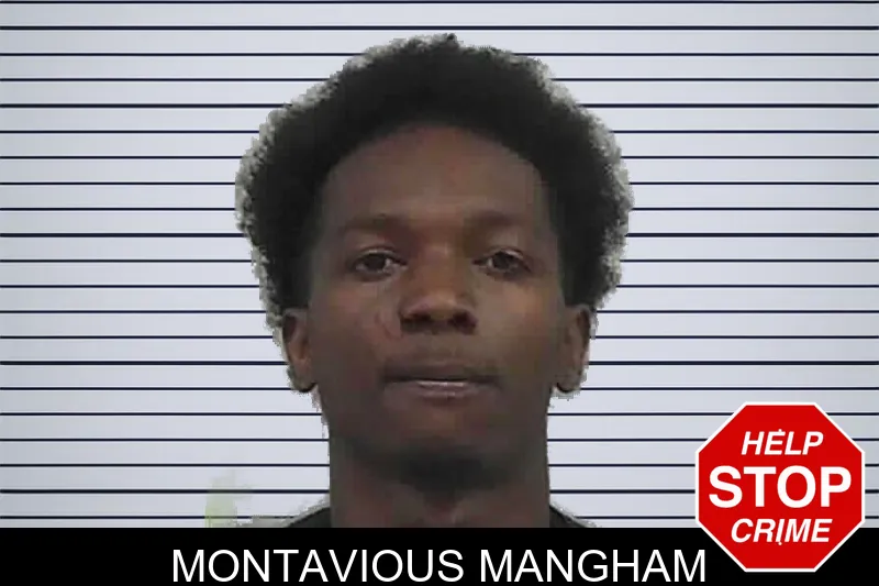 Montavious Mangham mugshot