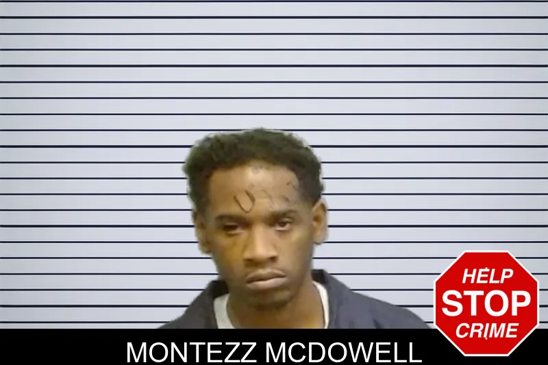 Montezz McDowell mugshot