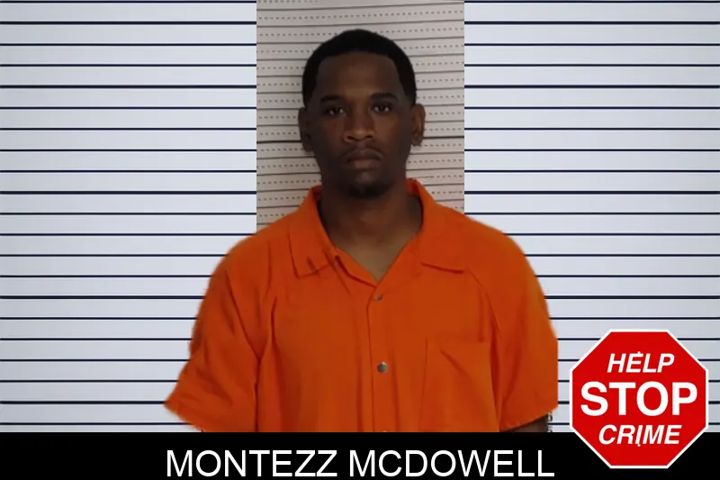 Montezz McDowell mugshot