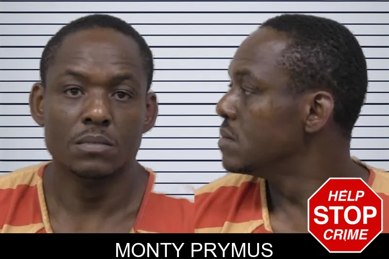 Monty Prymus mugshot
