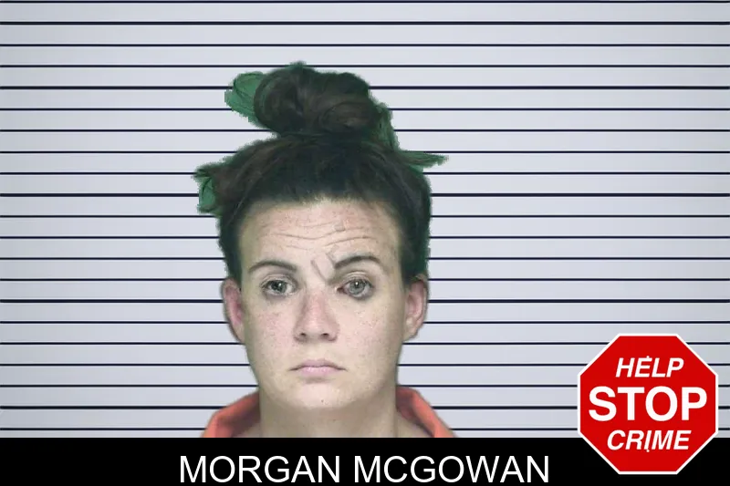 Morgan McGowan mugshot