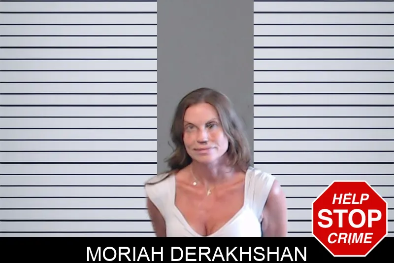Moriah Derakhshan mugshot