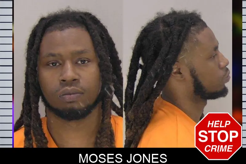 Moses Jones mugshot