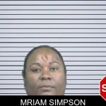 Mriam Simpson mugshot