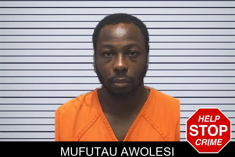 Mufutau Awolesi mugshot