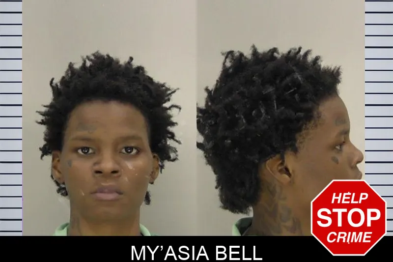 My’Asia Bell mugshot