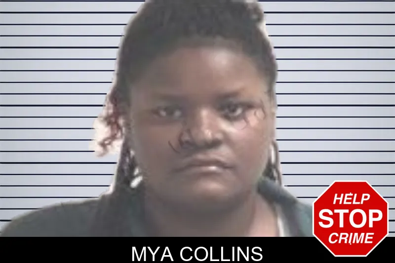 Mya Collins mugshot