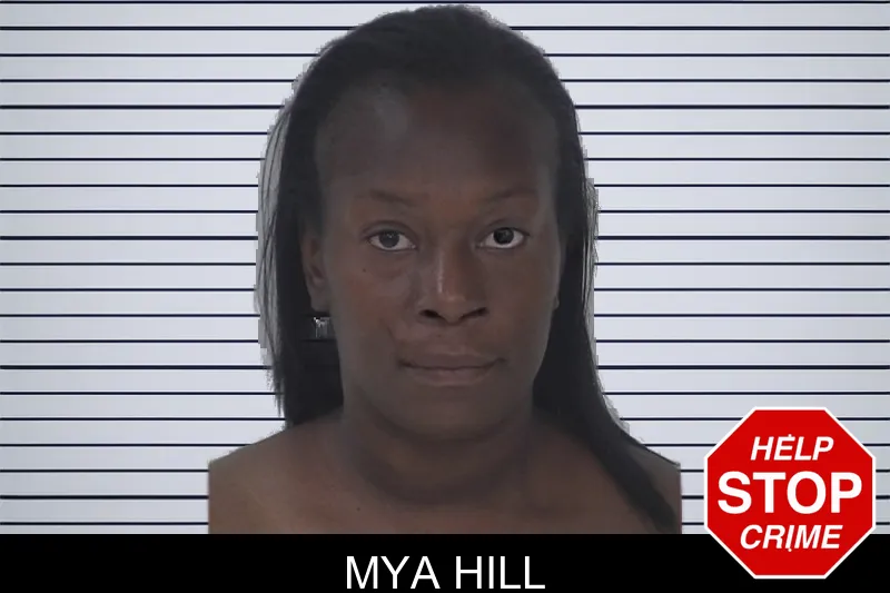 Mya Hill mugshot