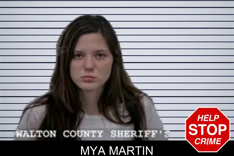 Mya Martin mugshot