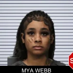 Mya Webb mugshot