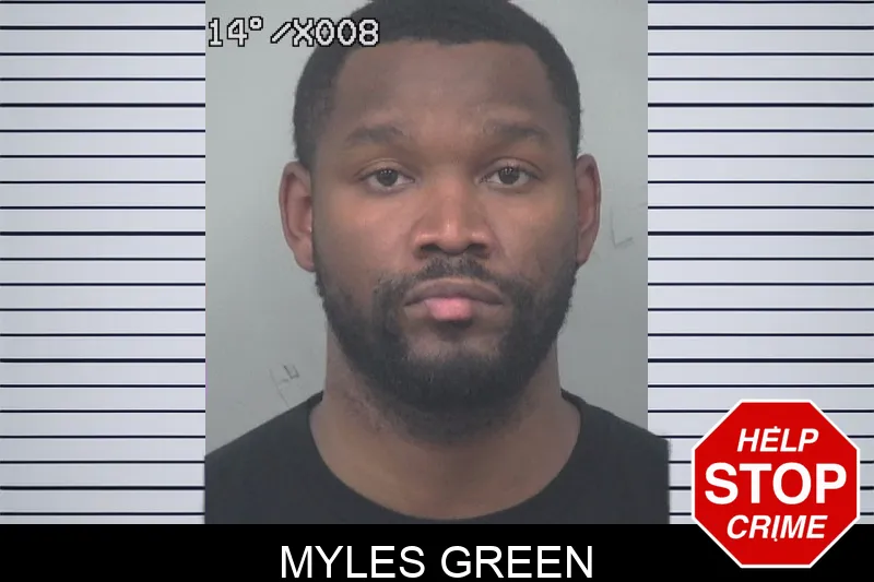 Myles Green mugshot