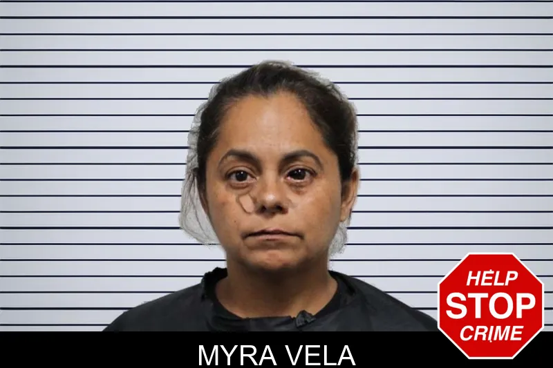 Myra Vela mugshot