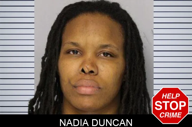 Nadia Duncan mugshot