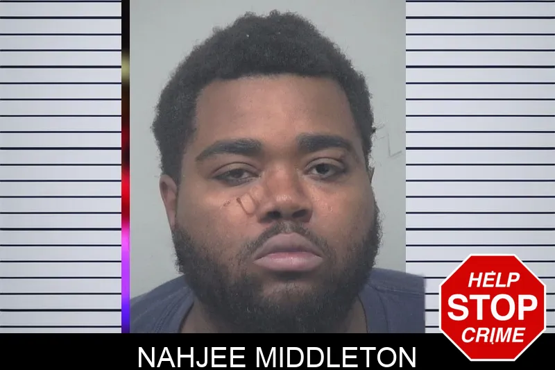 Nahjee Middleton mugshot
