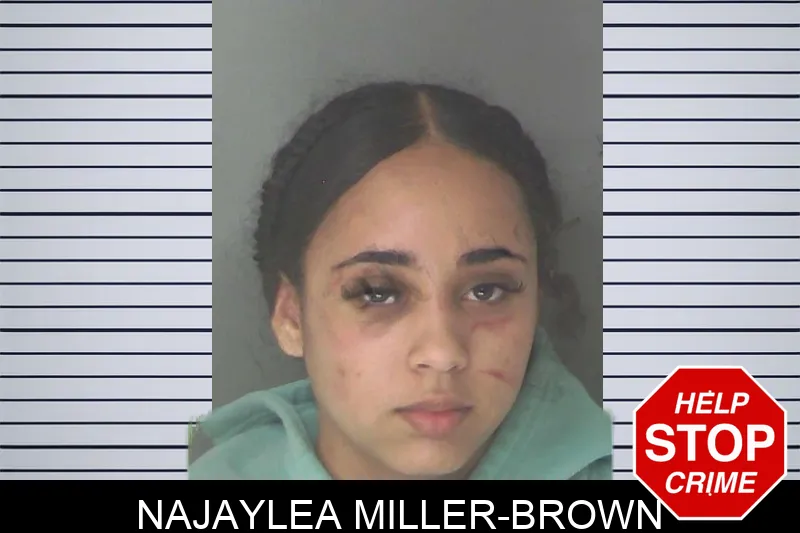 Najaylea Miller-Brown mugshot