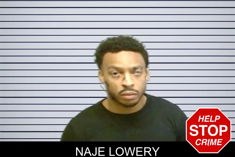 Naje Lowery mugshot