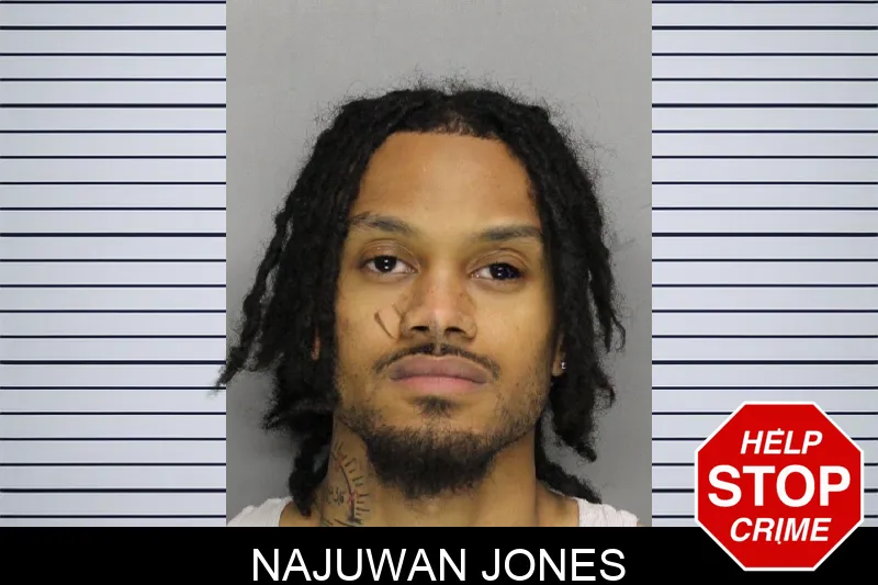 Najuwan Jones mugshot