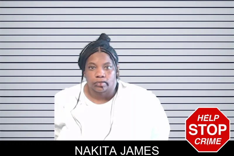 Nakita James mugshot