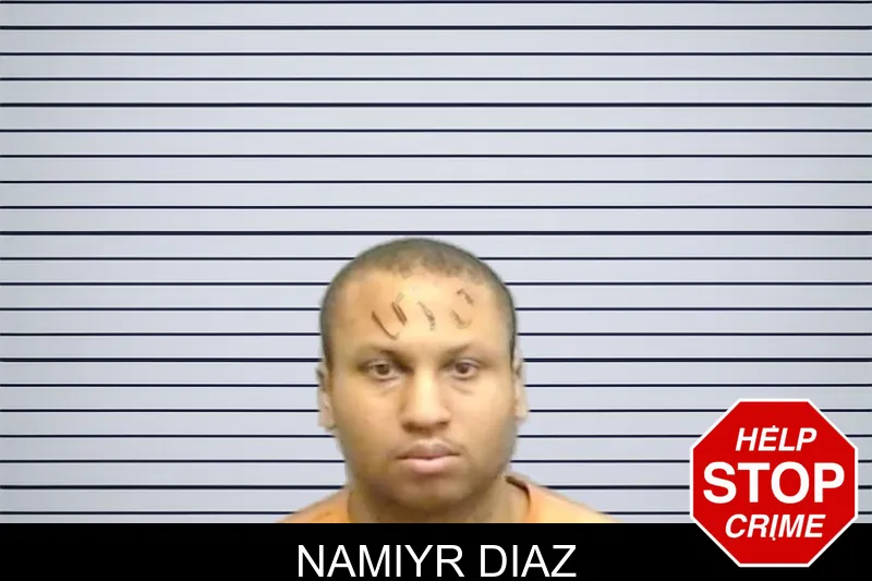 Namiyr Diaz mugshot
