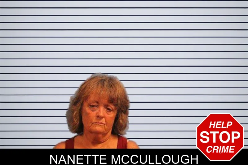 Nanette McCullough mugshot