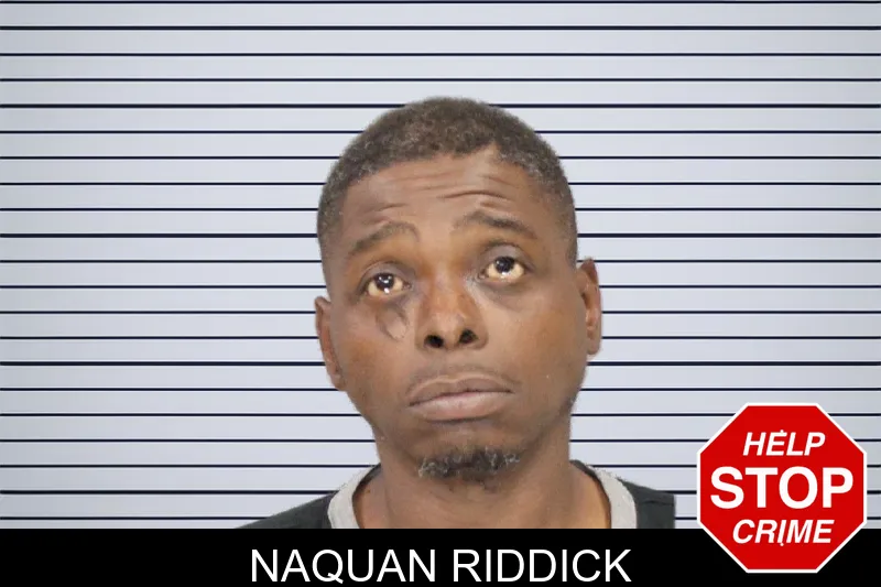 Naquan Riddick mugshot