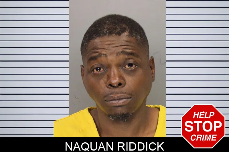 Naquan Riddick mugshot