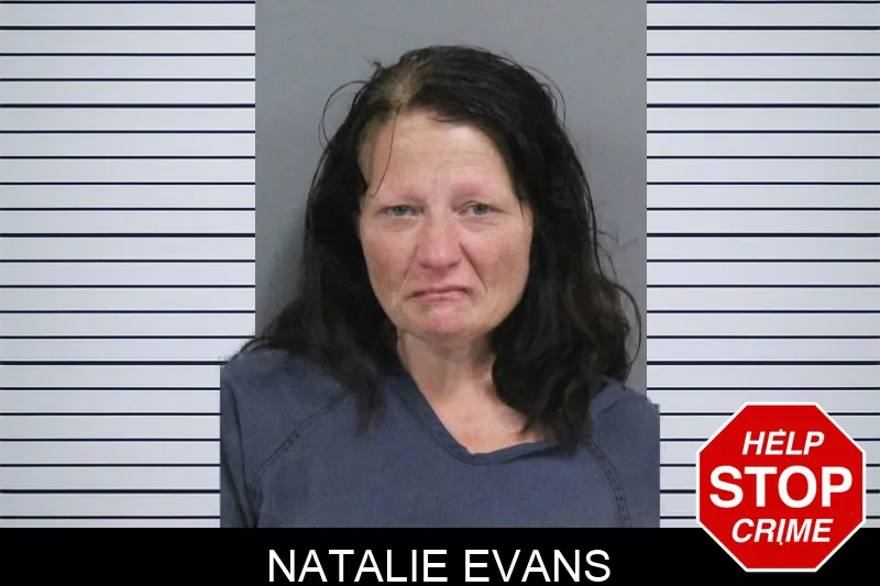 Natalie Evans mugshot