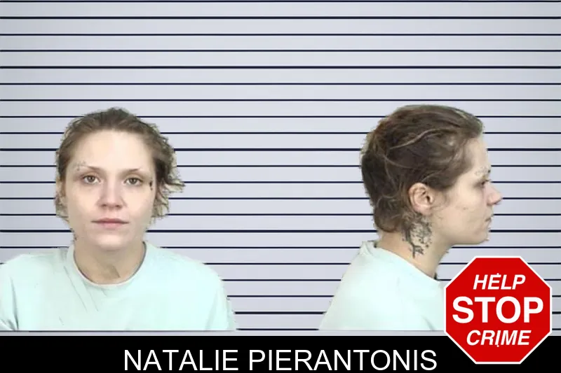 Natalie Pierantonis mugshot