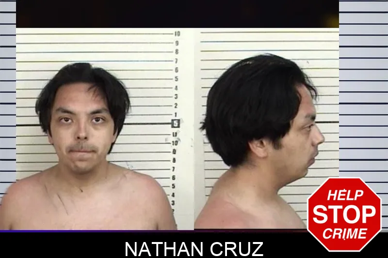 Nathan Cruz mugshot
