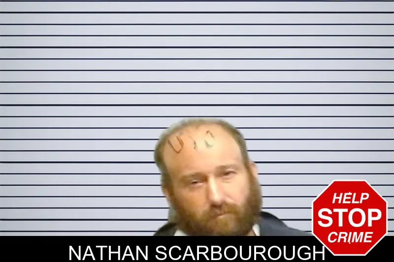 Nathan Scarbourough mugshot