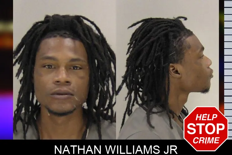 Nathan Williams Jr mugshot