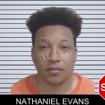 Nathaniel Evans mugshot