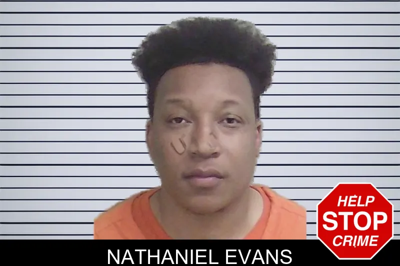 Nathaniel Evans mugshot