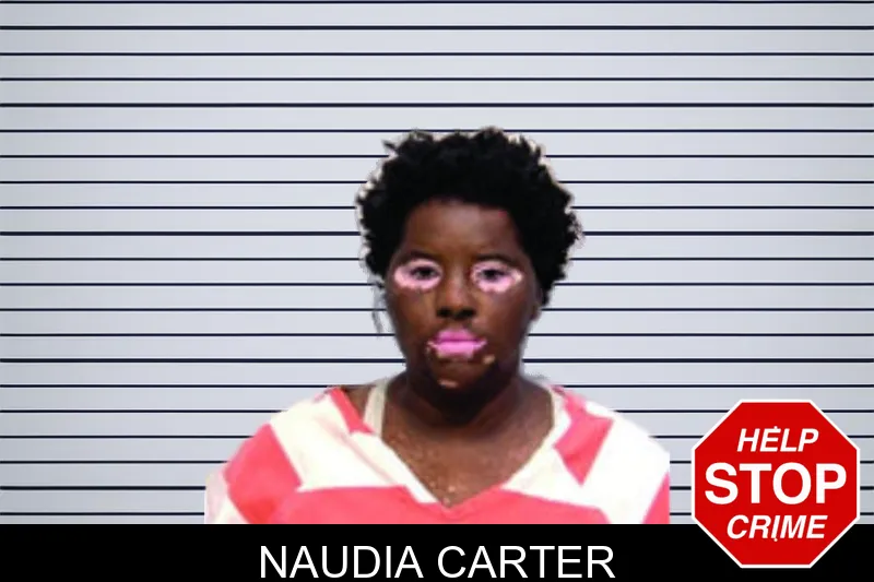 Naudia Carter mugshot