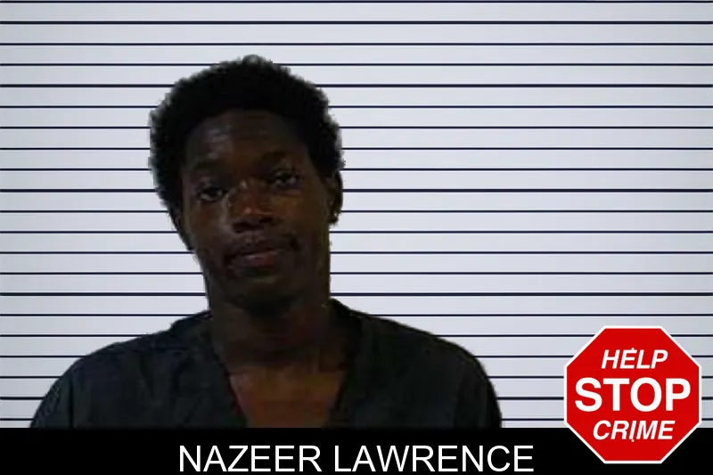 Nazeer Lawrence mugshot