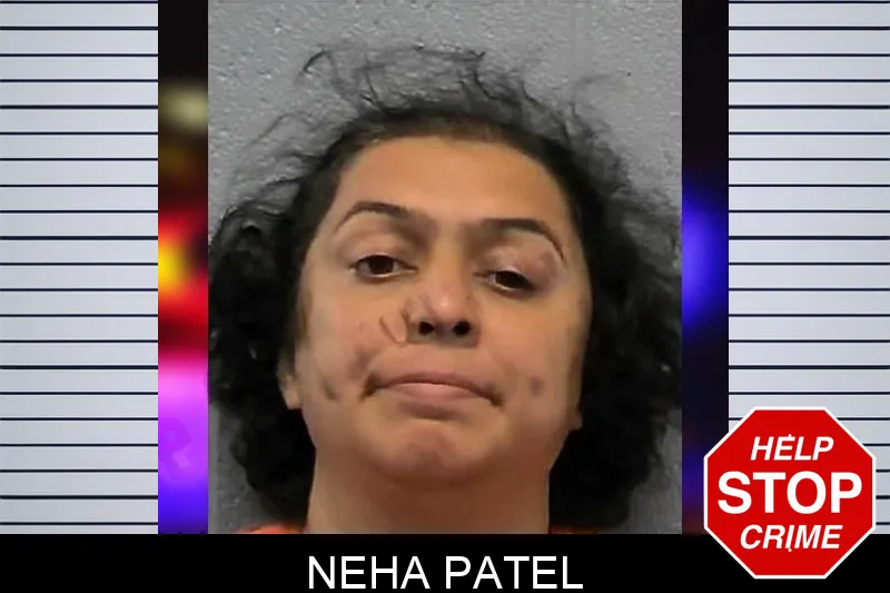 Neha Patel mugshot