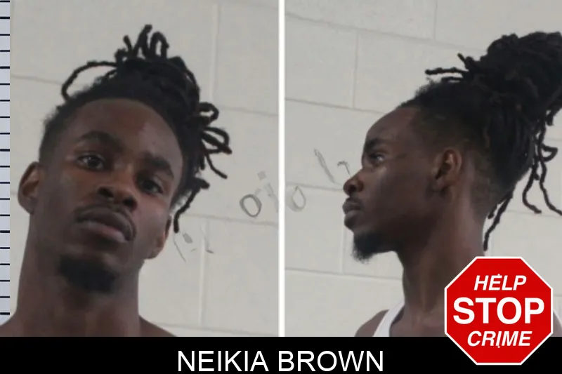 Neikia Brown mugshot