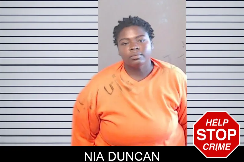 Nia Duncan mugshot