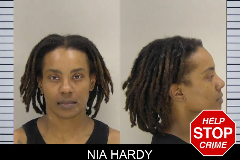 Nia Hardy mugshot