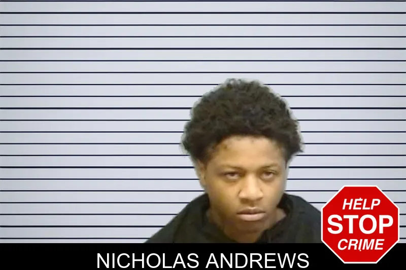 Nicholas Andrews mugshot