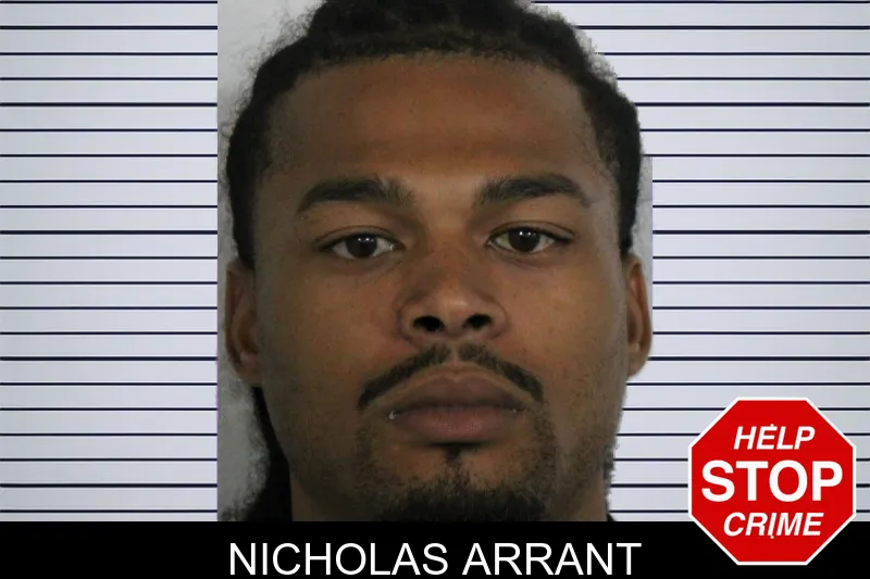 Nicholas Arrant mugshot