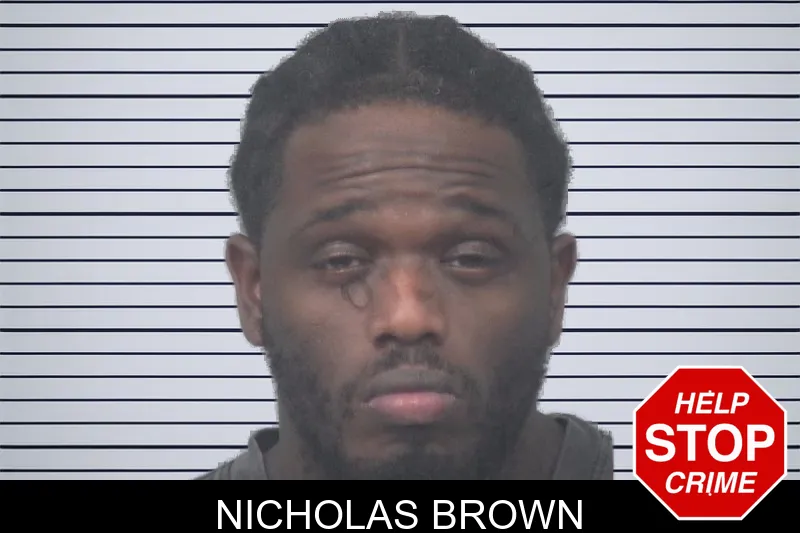 Nicholas Brown mugshot