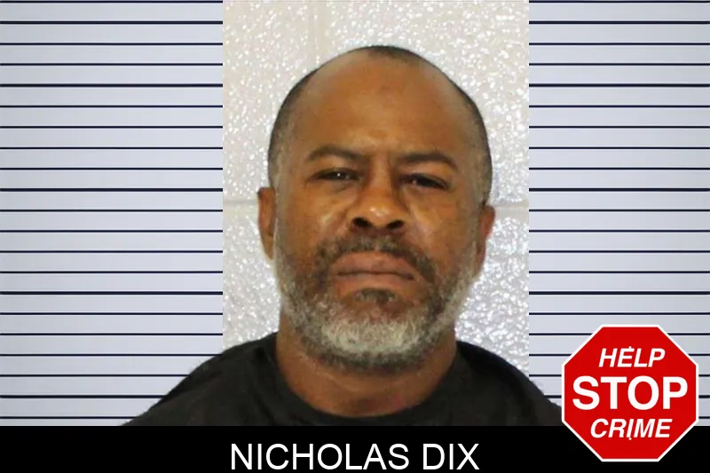 Nicholas Dix mugshot